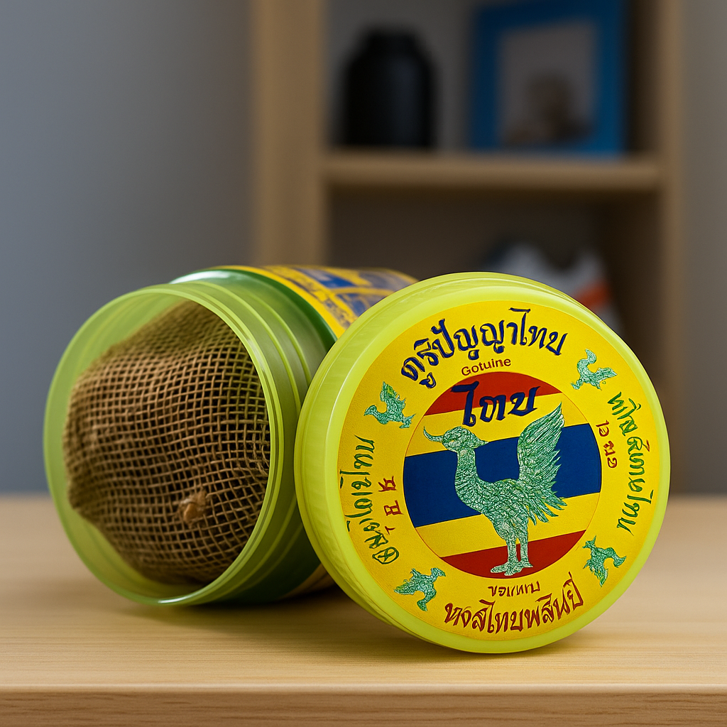 Inhalador Hierbas Tailandesas Hong Thai verde