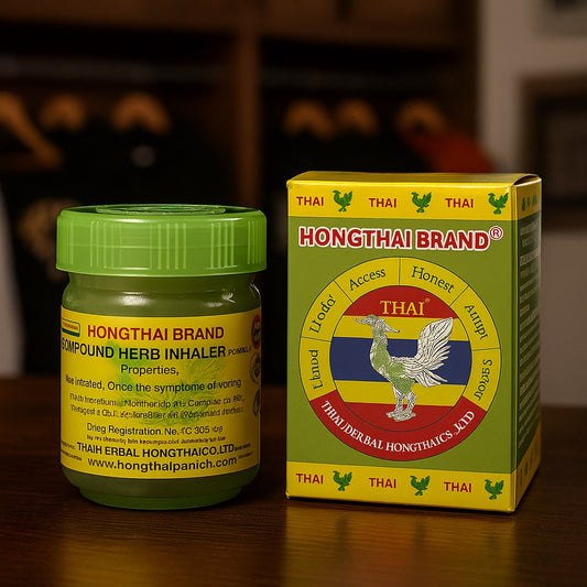 Inhalador Hierbas Tailandesas Hong Thai verde